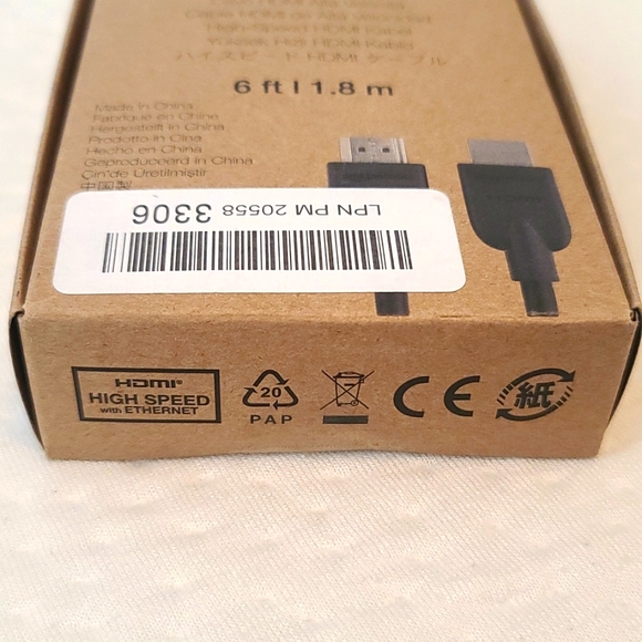 High Speed HDMI cable 6ft - 1.8m - Picture 3 of 4